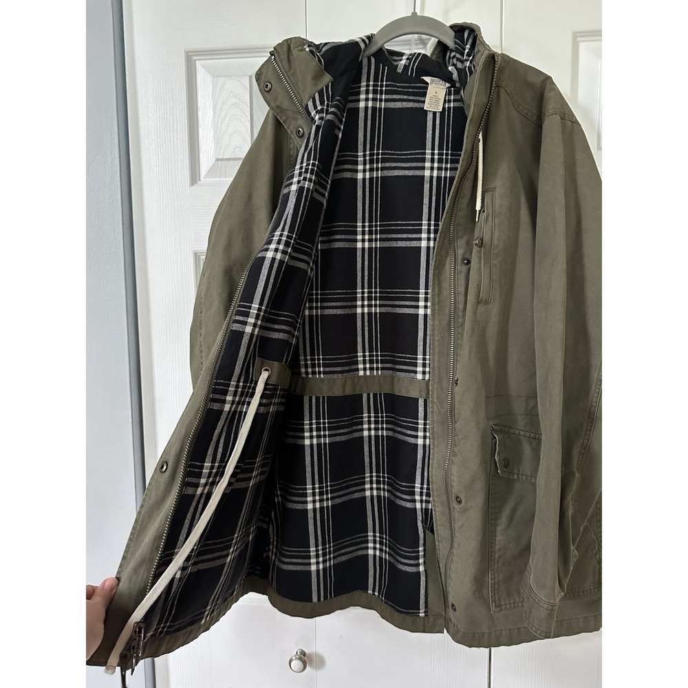 Duluth Trading Co Women's Hooded Insulated Water-Resistant Parka Jacket L - Picture 4 of 7